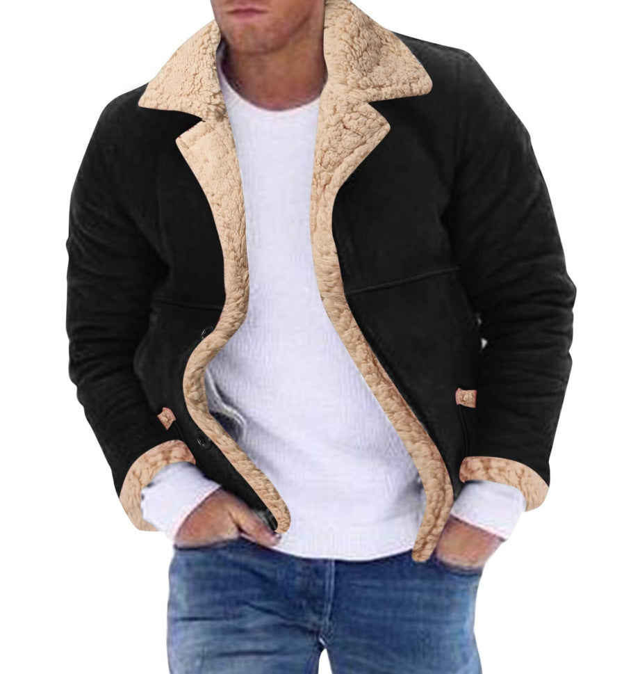 Men's Fur Integrated Fleece