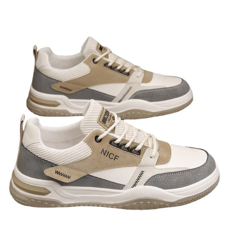 Men's Casual Leather Surface Trainers