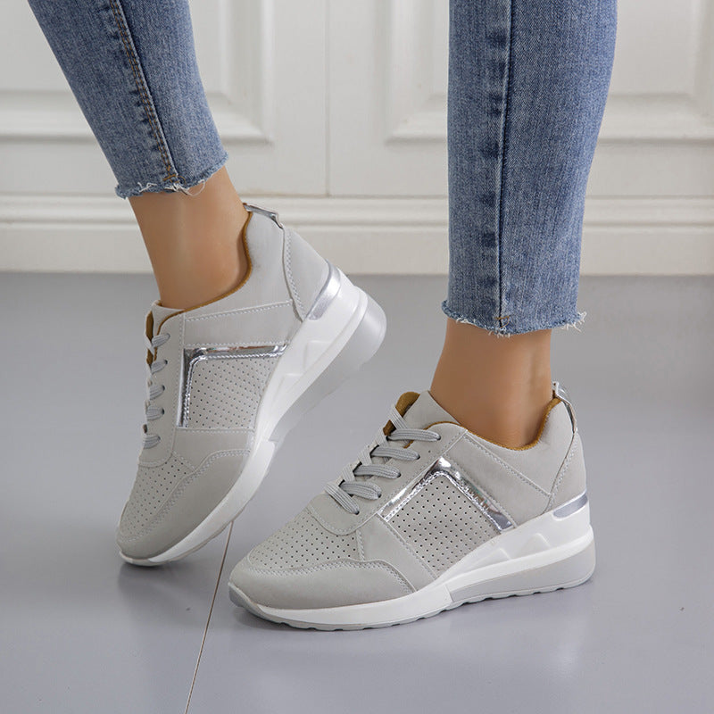 Women's Platform Mesh Trainers