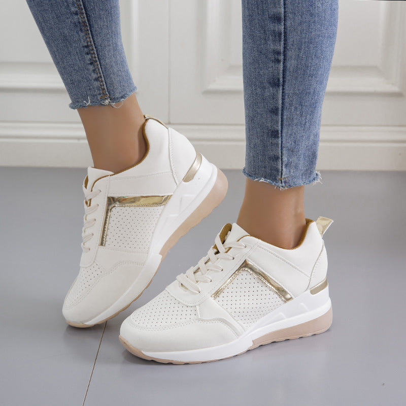 Women's Platform Mesh Trainers