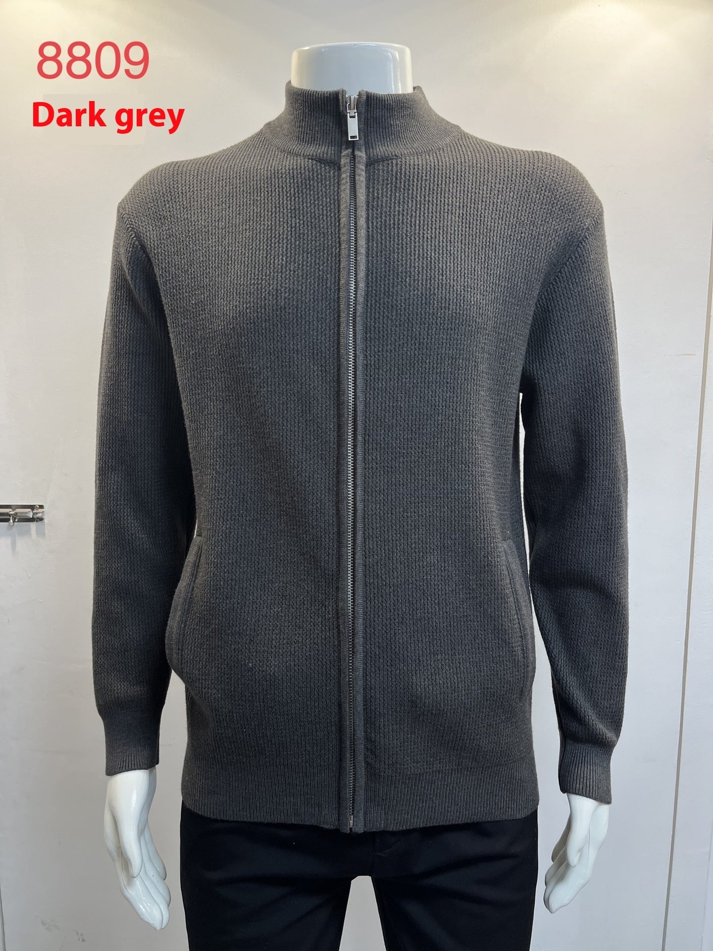 Men's Zipper Cardigan