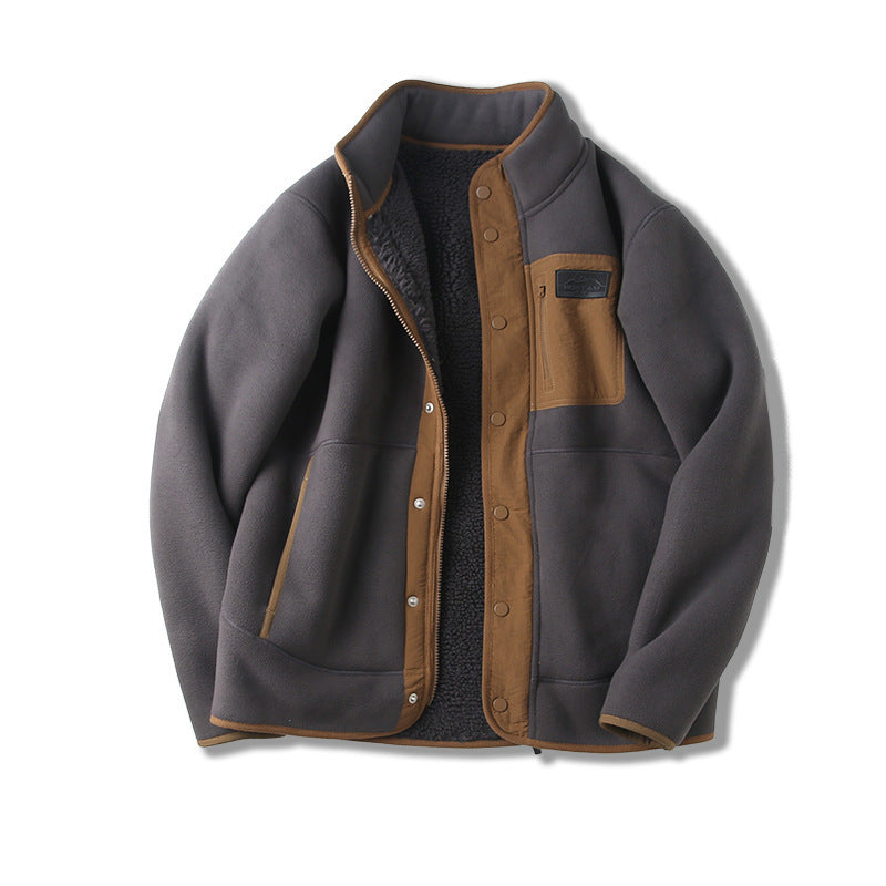 Men's Fleece-lined Pocket Jacket