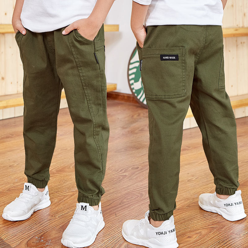 Boy's Slim-Fit Chinos