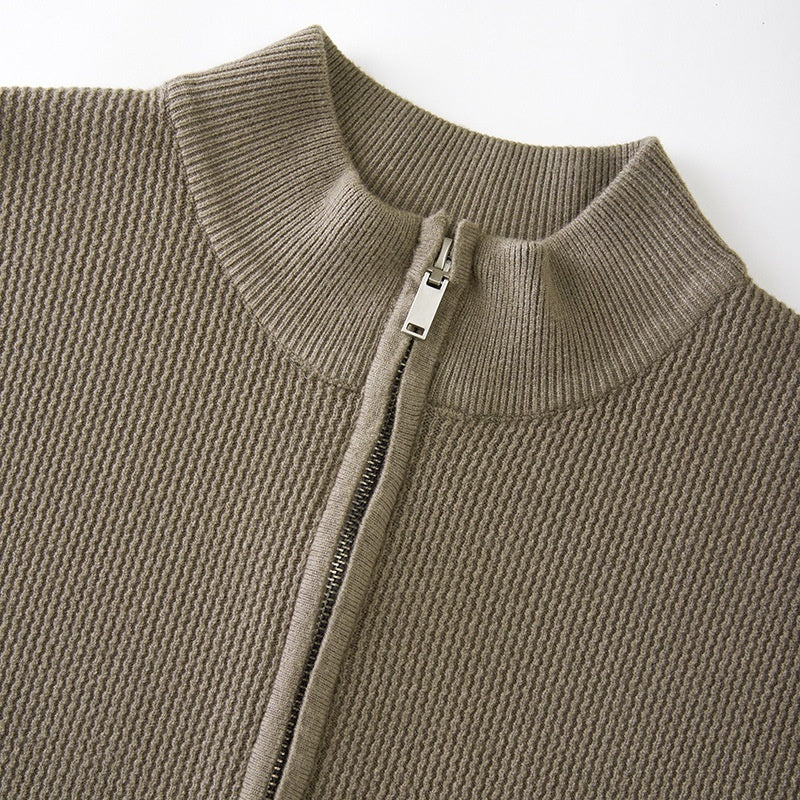 Men's Zipper Cardigan