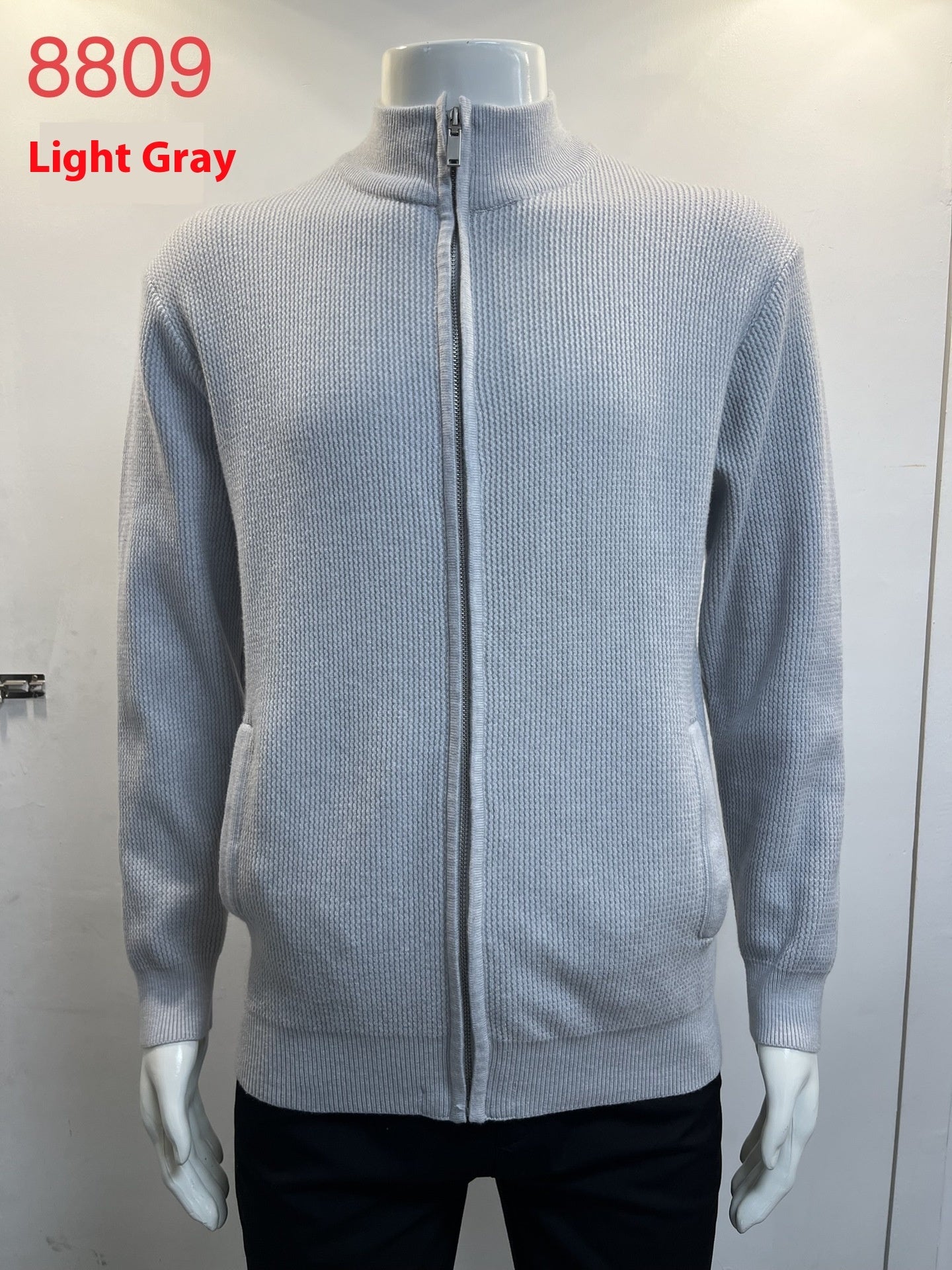 Men's Zipper Cardigan