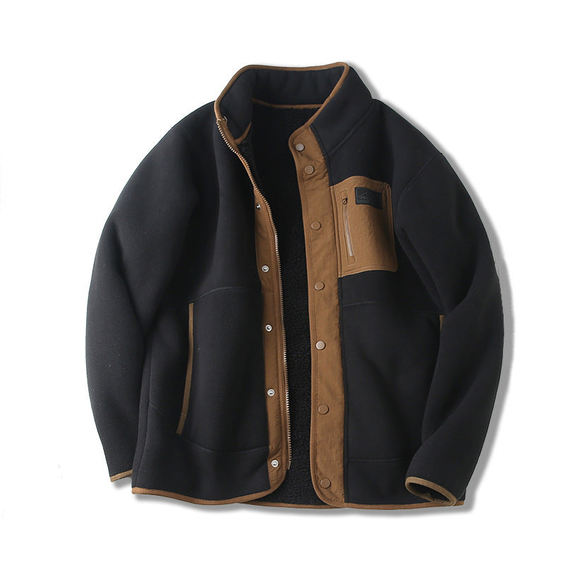 Men's Fleece-lined Pocket Jacket