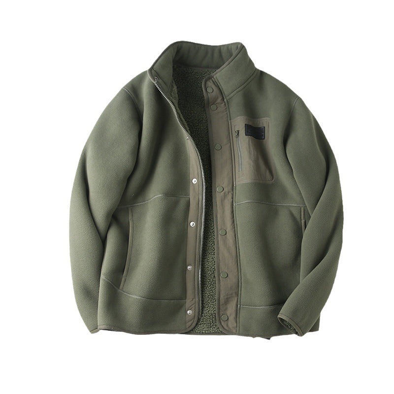 Men's Fleece-lined Pocket Jacket