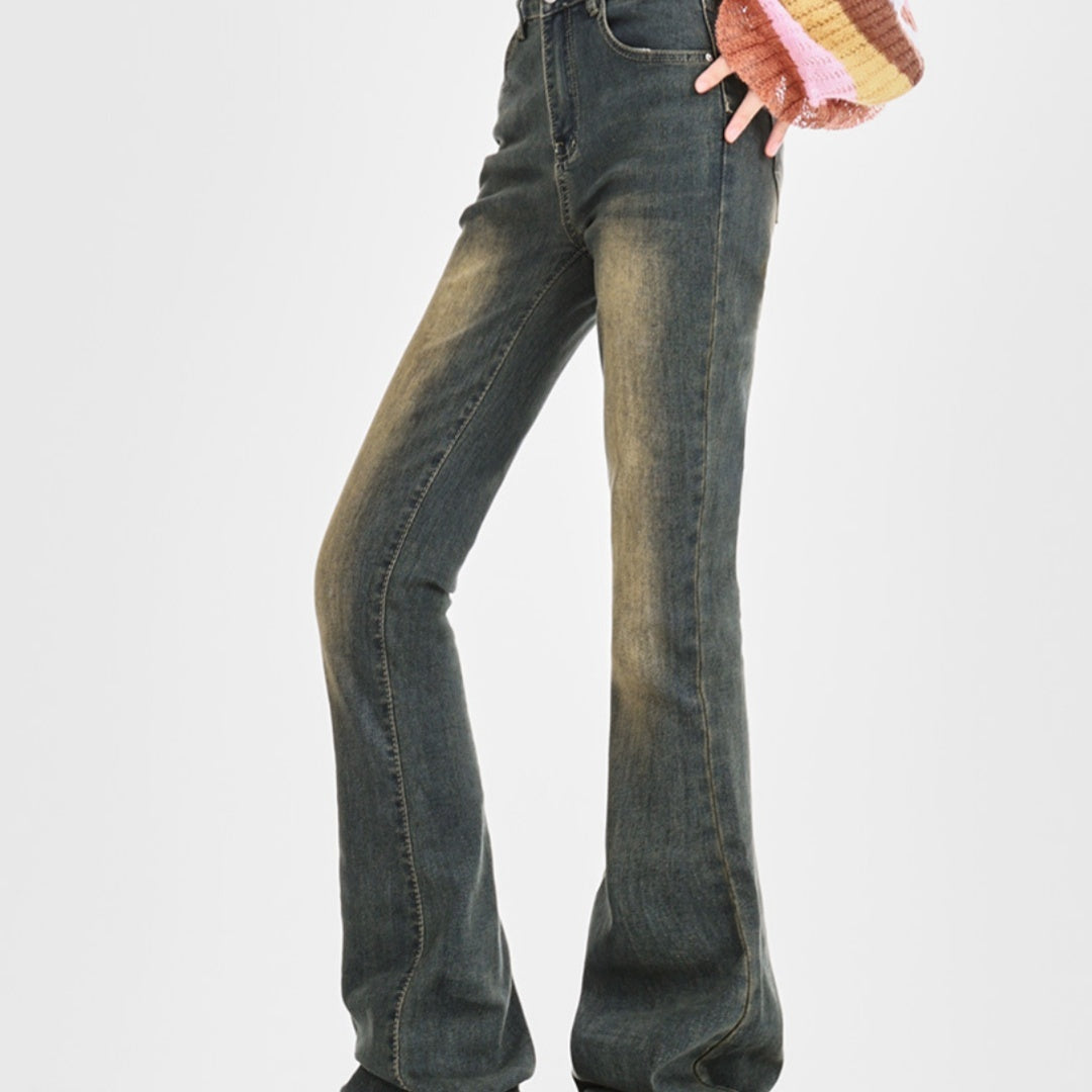 Women's Denim Fleece-lined Jeans