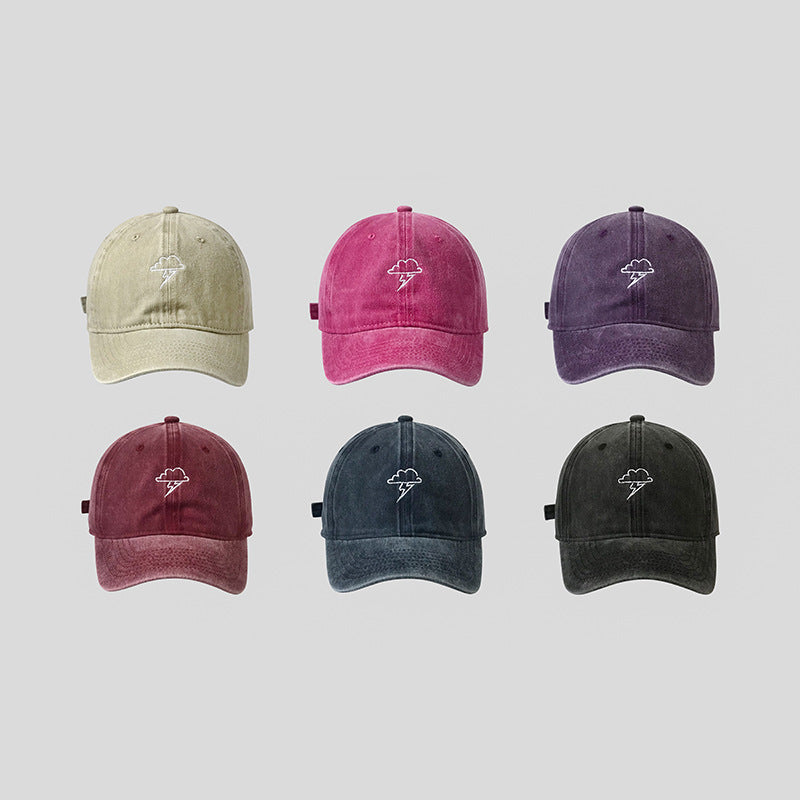 Women's Washed Retro Cap