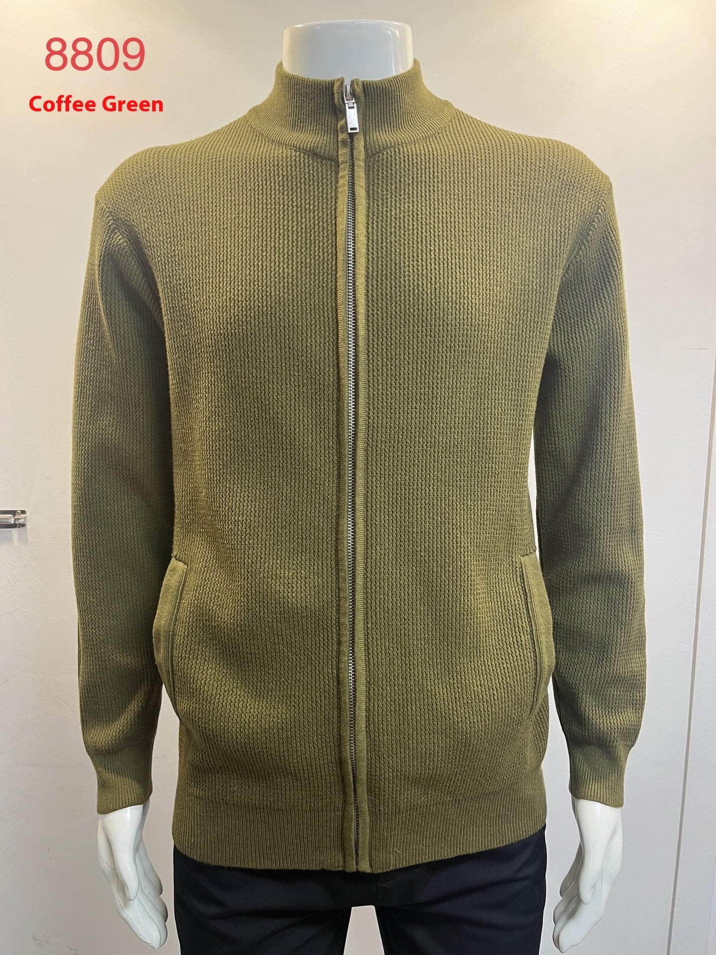 Men's Zipper Cardigan